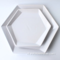 Western Style Polygon Luxury Stoneware Servies